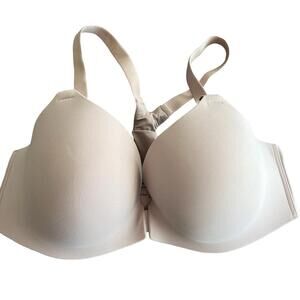 Soma Bra Padded Racerback Front Hook Size 38C